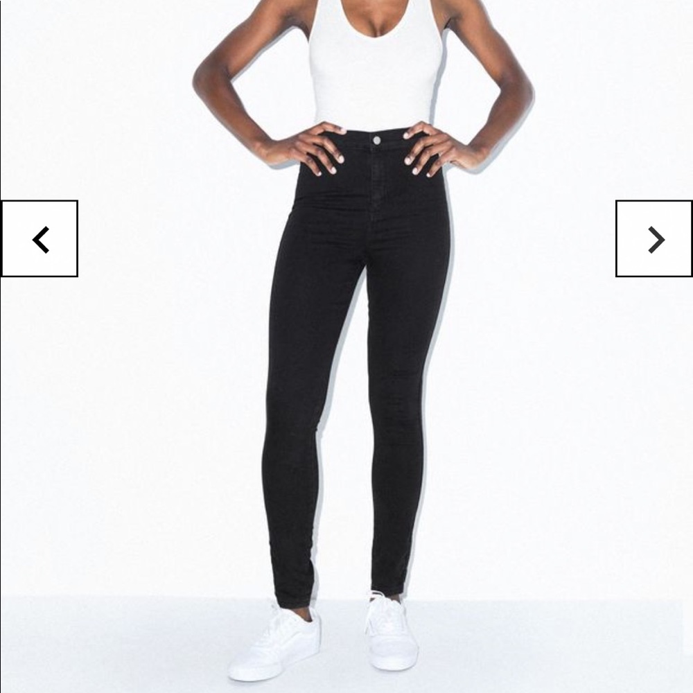 American Apparel easy jean extra small